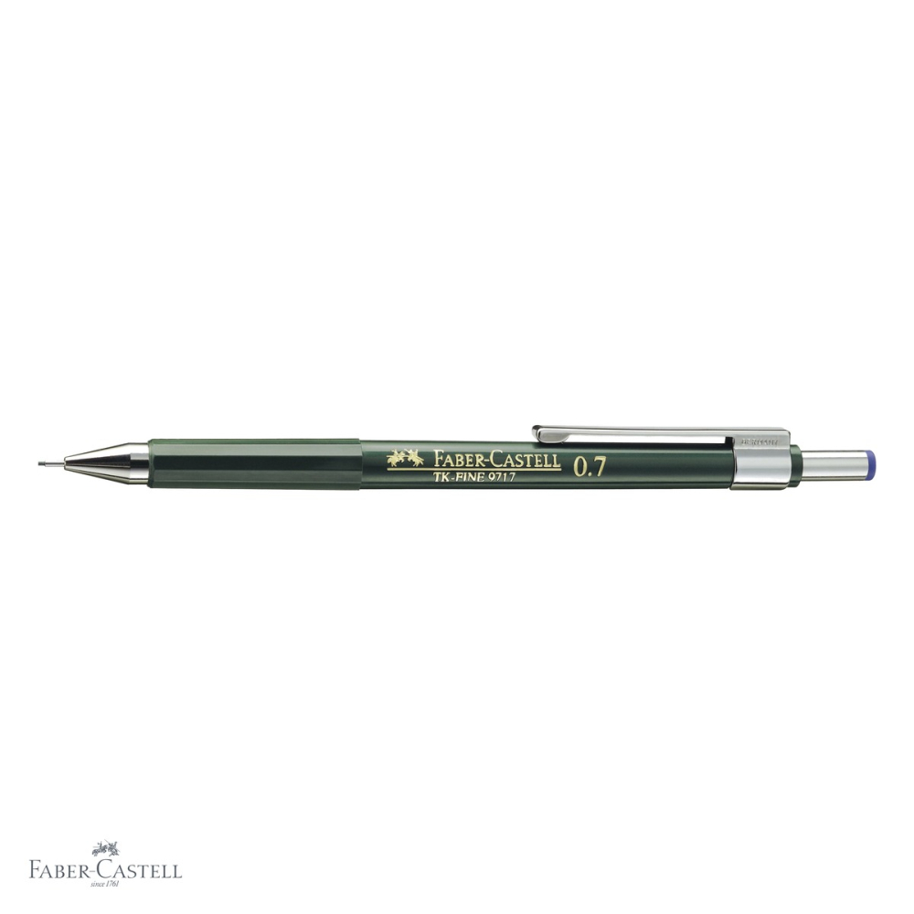 Creion mecanic Faber-Castell TK-Fine 0.7mm cu varf retractabil pentru scris si desen [4]