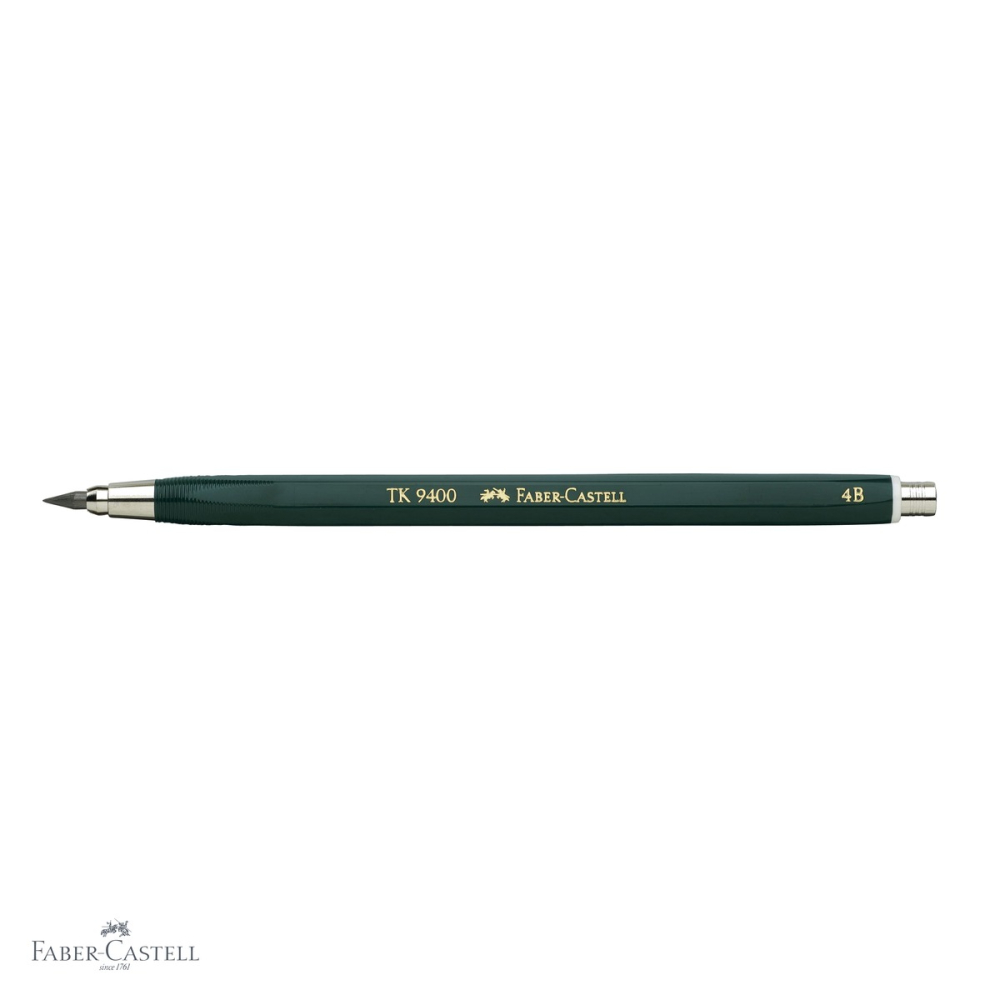 Creion mecanic Faber-Castell TK9400 3.15mm 4B pentru desen tehnic si schite profesionale [4]