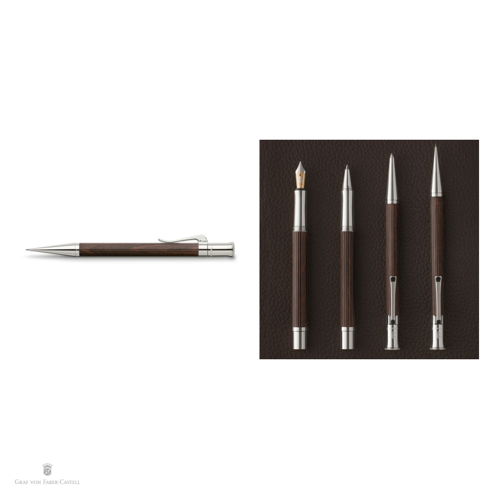 Creion mecanic Graf von Faber-Castell Classic Grenadilla, mina 0.7 mm B, corp din lemn de grenadilla [4]