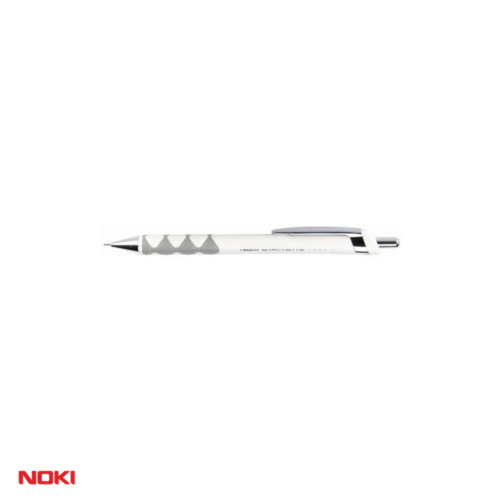 Creion mecanic NOKI Diamond, mina 0.9 mm, grip ergonomic, alb [4]