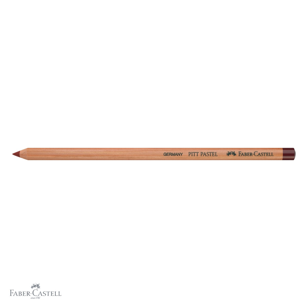 Creion pastel Faber-Castell Pitt, rosu indian, pe baza de ulei, pentru detalii fine si contururi [4]