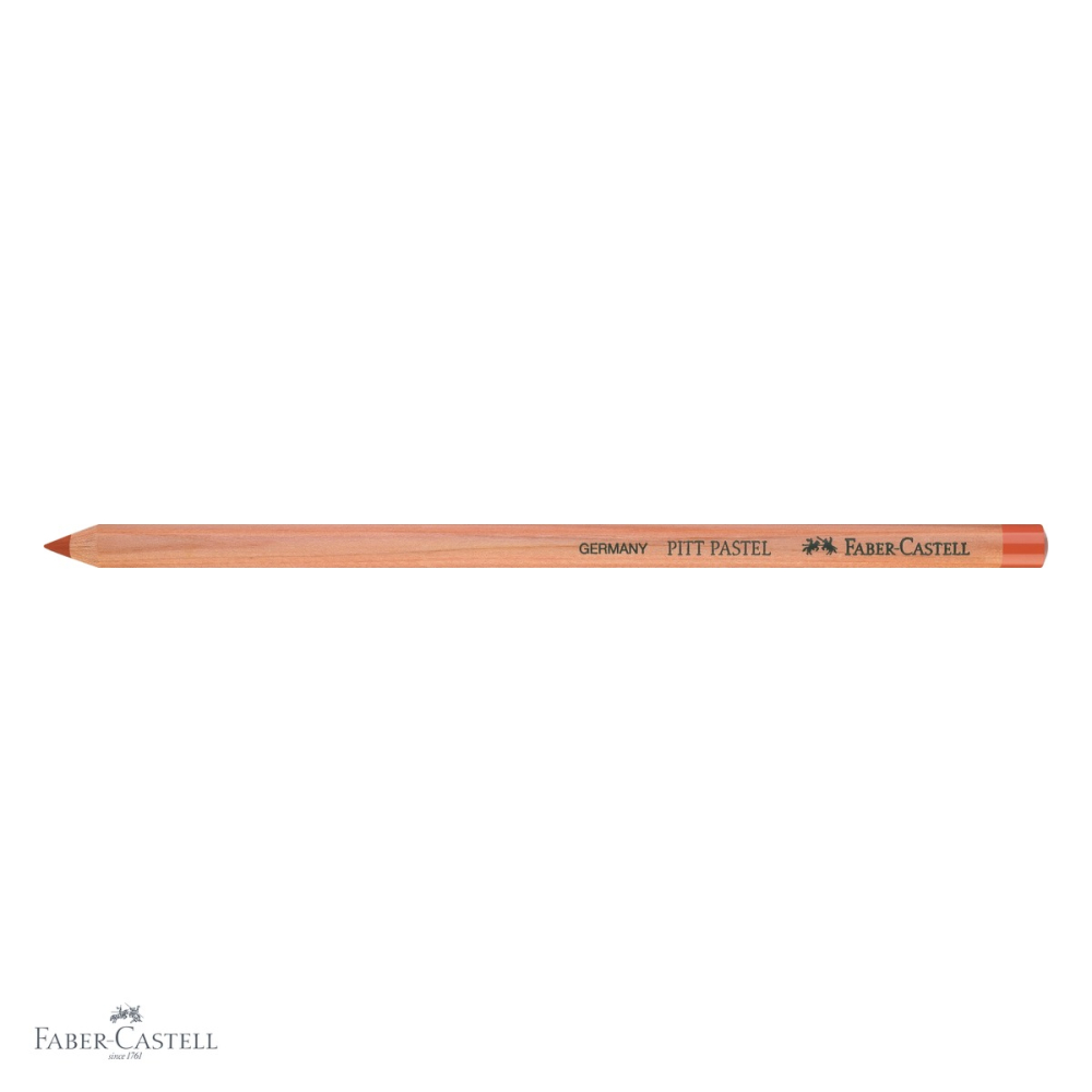 Creion pastel Faber-Castell Pitt, rosu sangvin, pe baza de ulei, pentru detalii fine si contururi [4]