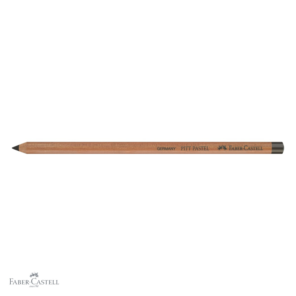 Creion pastel Faber-Castell Pitt, sepia inchis, mina groasa 4.3 mm, pentru detalii fine si linii artistice [4]