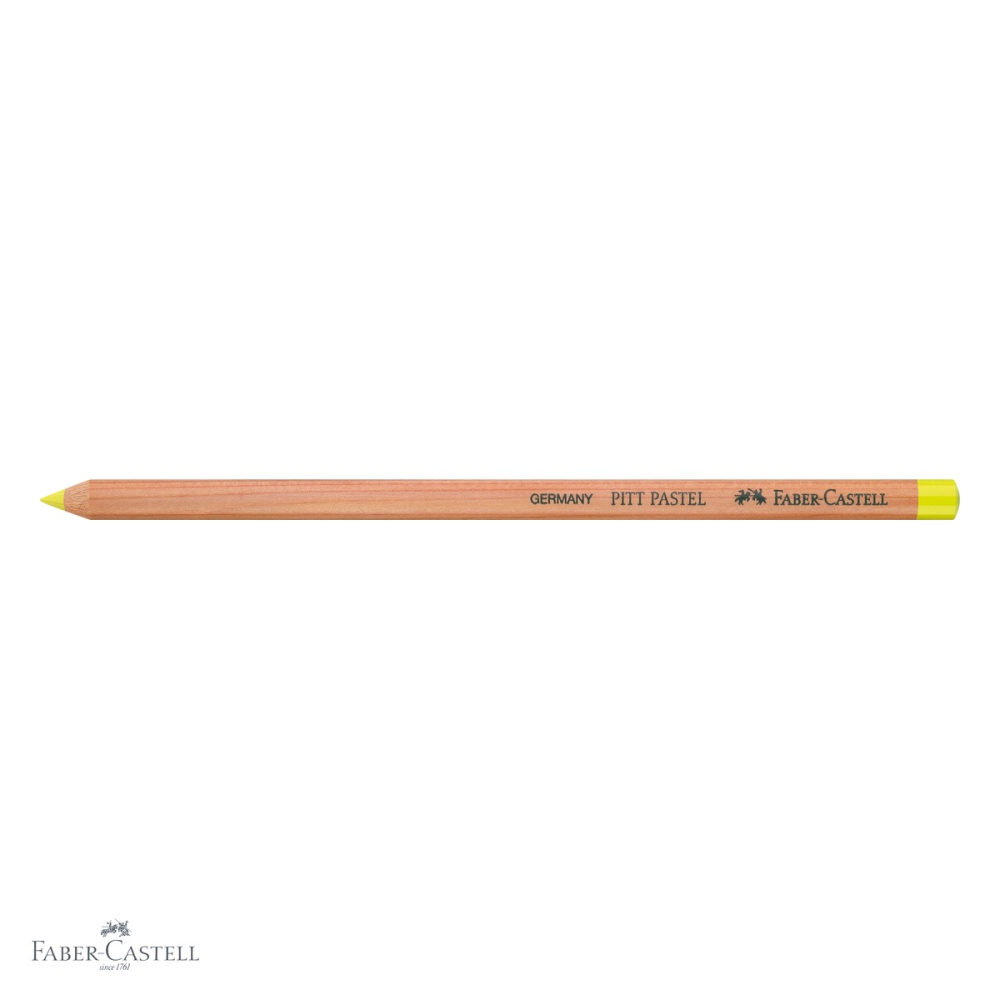 Creion pastel pe baza de ulei Faber-Castell Pitt, galben deschis glazurat, pentru detalii fine si contururi [4]