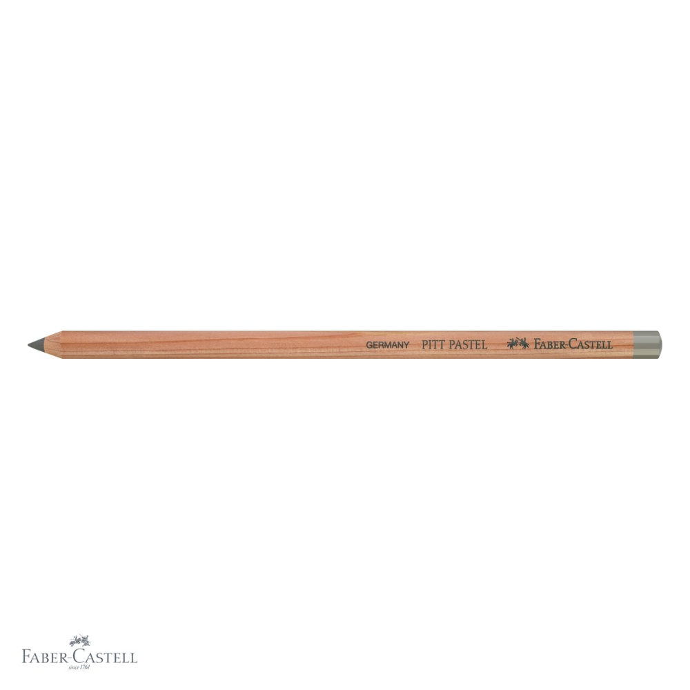 Creion pastel Pitt Faber-Castell, gri cald IV, mina groasa 4.3 mm, pentru detalii fine si tehnici profesionale [4]