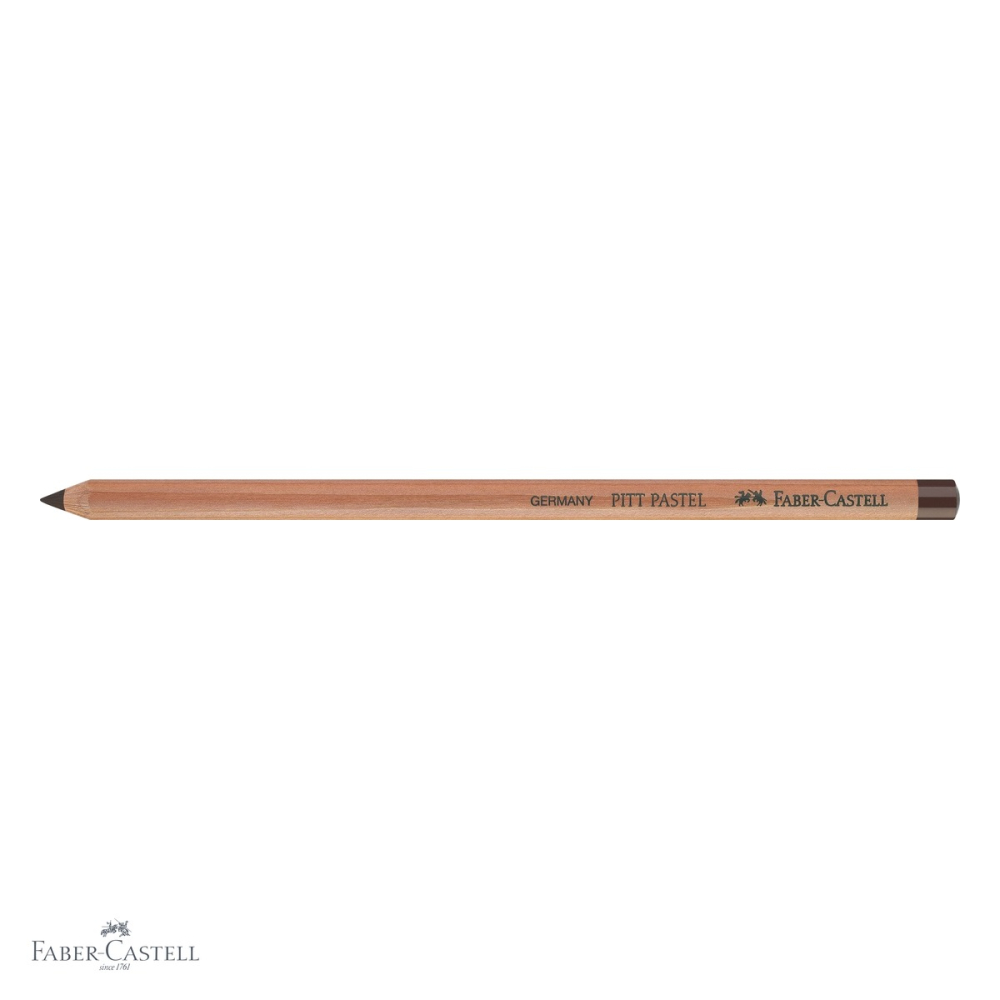 Creion pastel Pitt Faber-Castell, sepia deschis, mina groasa 4.3 mm, pentru detalii fine si linii artistice [4]