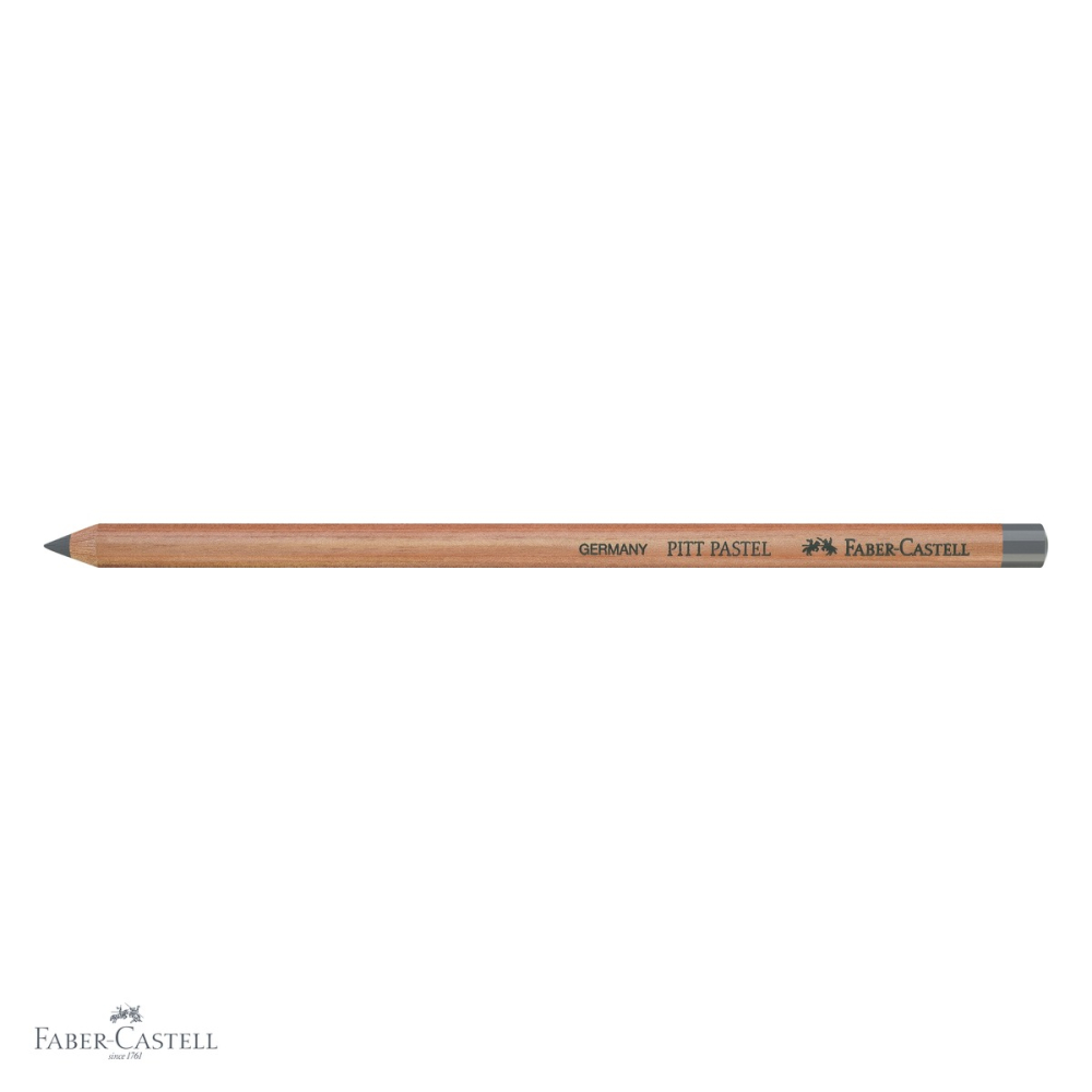 Creion pastel profesional Faber-Castell Pitt, gri rece IV, mina groasa 4.3 mm, pentru detalii fine si linii de precizie [4]