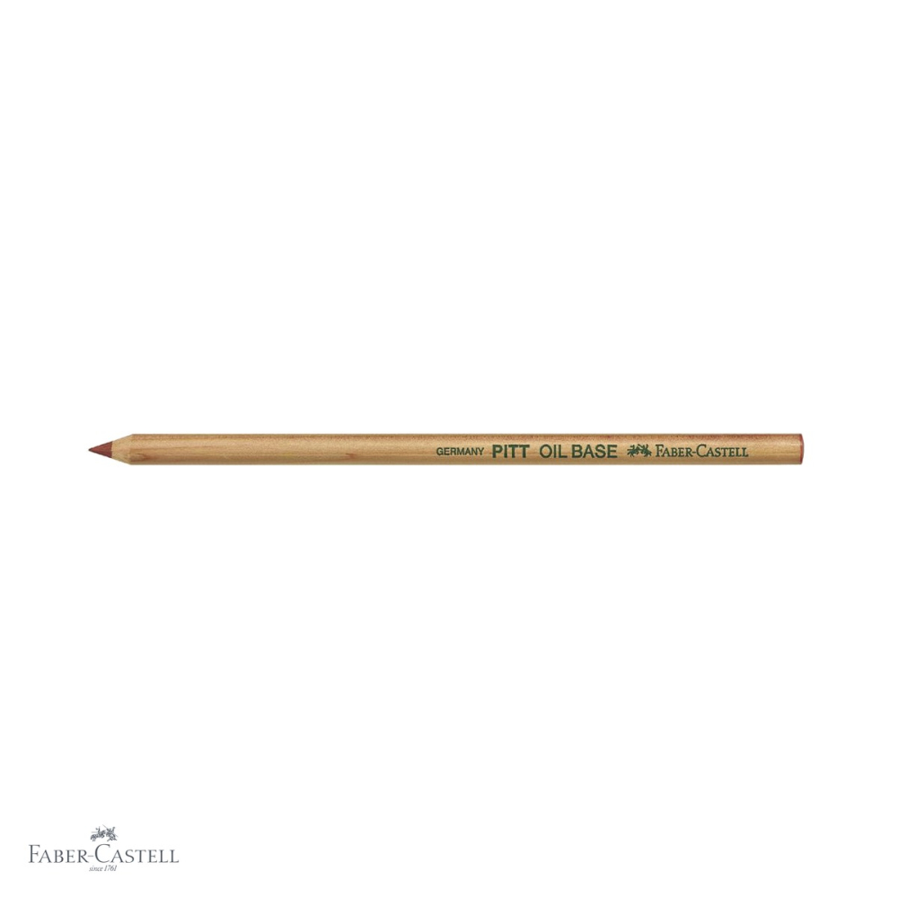 Creion ulei rosu sangvin Faber-Castell Pitt Monochrome, pigmenti profesionali, pentru detalii fine si contururi [4]