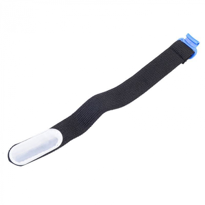 Curea cu led-uri LBBA01, reflectorizanta, pentru sporturile de noapte, alba cu albastru [5]