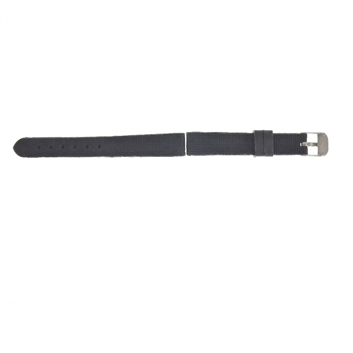 Curea de ceas CB14-01 din silicon negru , 14mm [2]