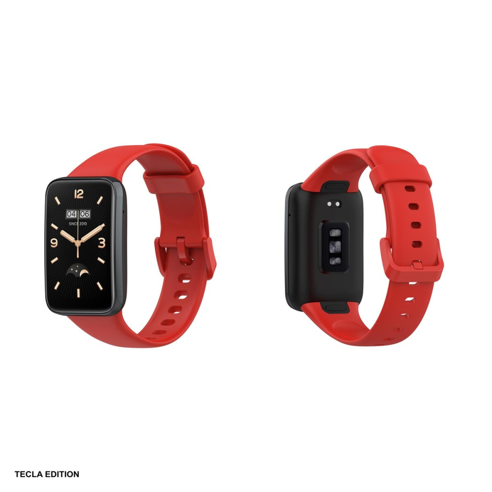 Curea smartwatch pentru Xiaomi Mi Band 7 Pro, silicon, rosu [4]