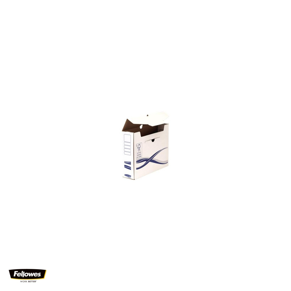 Cutie arhivare Fellowes Bankers Box, 8 cm, alb, 250x77x325 mm [4]
