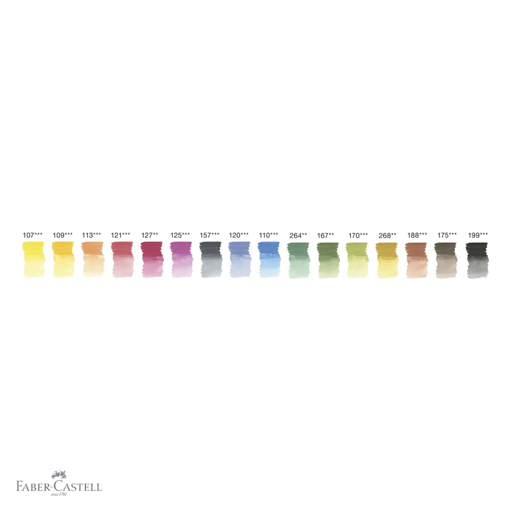 Cutie cadou 16 markere solubile Faber-Castell A.Durer, varf dublu pensula si carioca, set complet cu accesorii pentru acuarela [4]