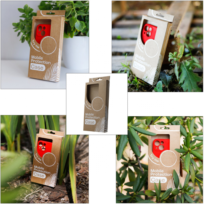 Cutie de carton pentru ambalare si prezentare huse de telefon, 190 x 92 x 17 mm, maro [3]