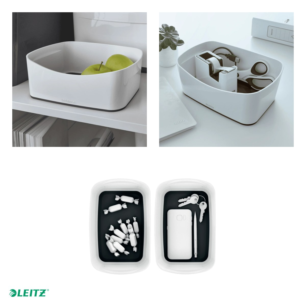 Cutie depozitare Leitz WOW MyBox, 24x9x16 cm, negru [4]
