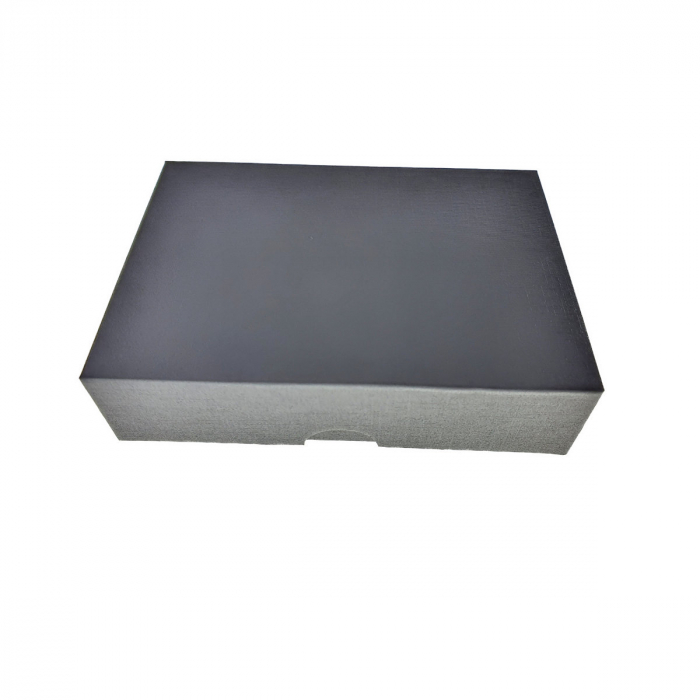 Cutie personalizabila Platinet Pendrive Box 45158, 120x84x32mm, pentru memorie USB, cu capac, neagra [6]