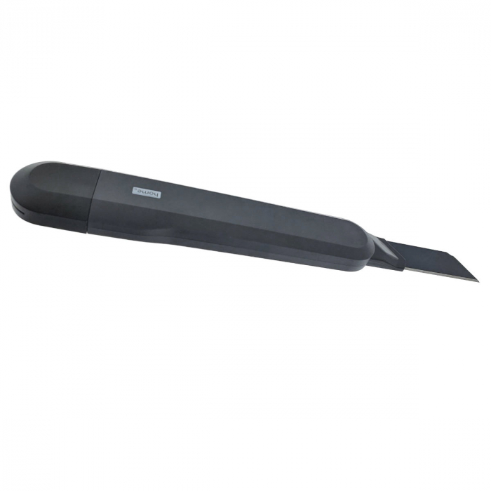 Cutter profesionist cu sina metalica model Home Series 00741, lama din inox SK2 innegrit cu 8 sectiuni, lungime lama 100 mm, latime lama 18 mm, negru [2]