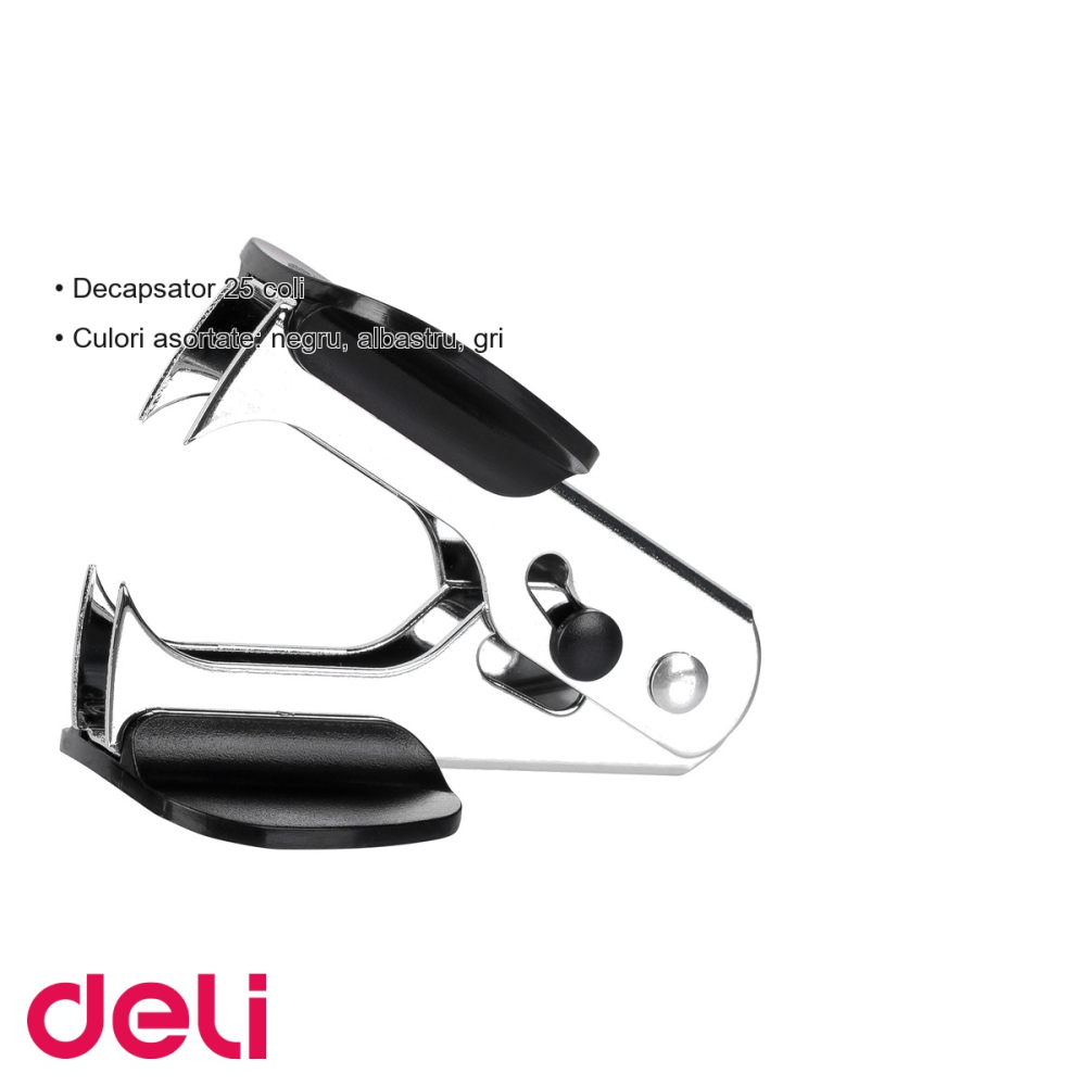 Decapsator Deli, capacitate 25 coli, culori asortate, pentru birou si uz general [3]