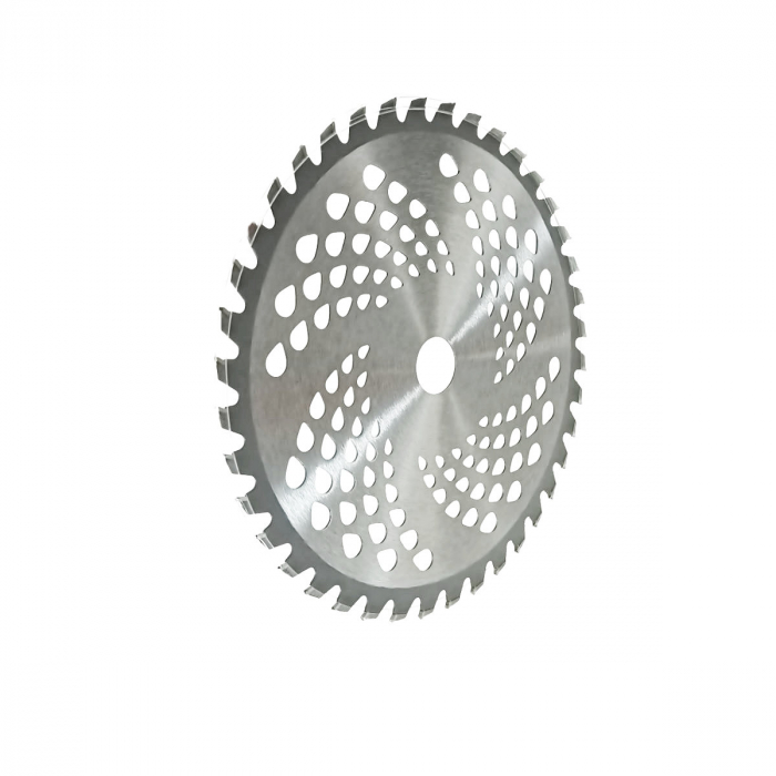 Disc circular vidia pentru motocositoare, 230mm, grosime 2 mm, 40 dinti, gauri ventilatie [2]