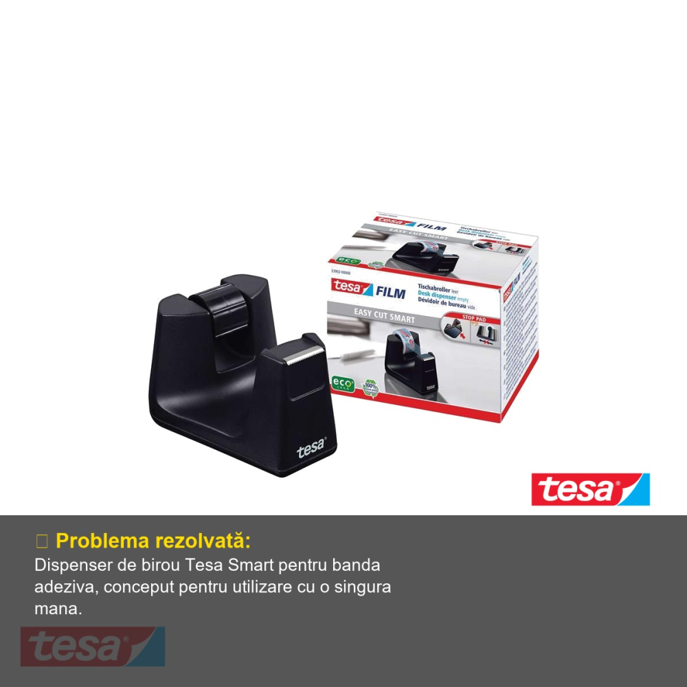 DISPENSER BANDA ADEZIVA 19MM*33M SMART TESA [4]
