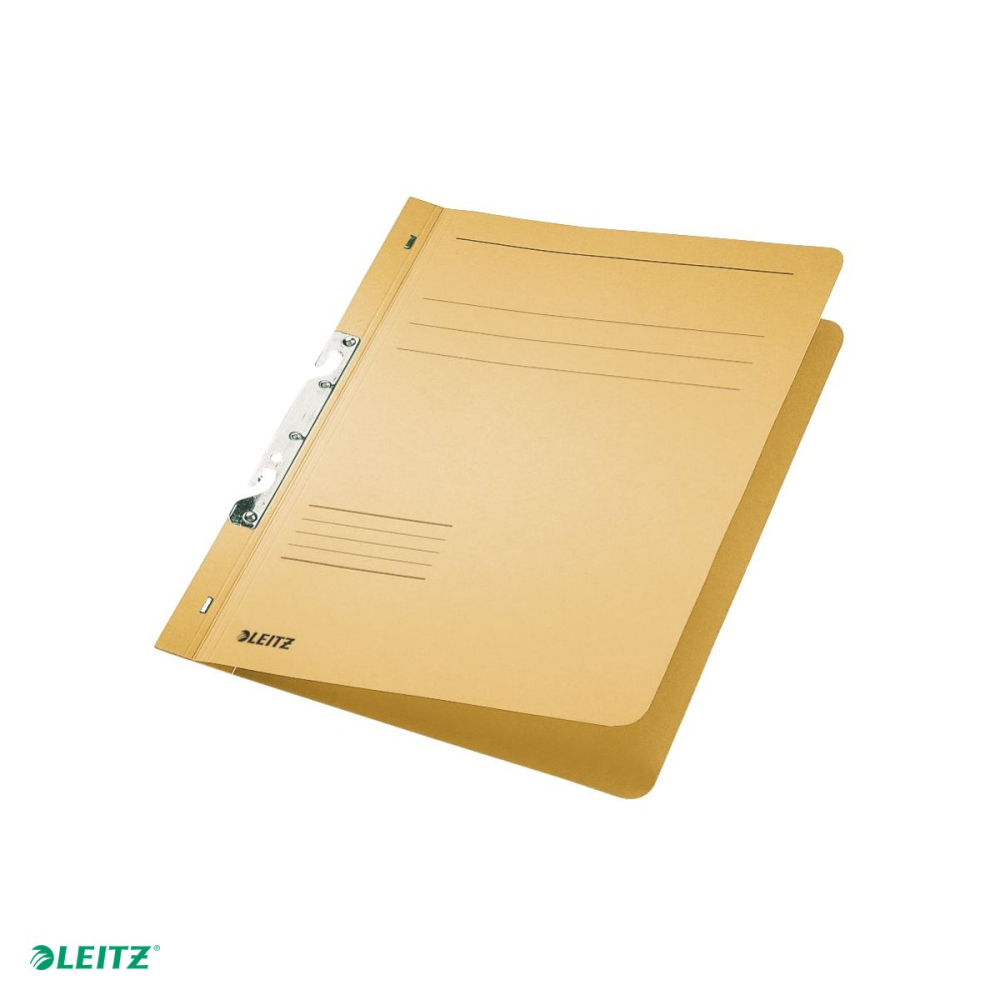 Dosar cu sina Leitz 1/1, carton, A4, incopciat, capacitate 170 coli, pentru arhivare, kraft [4]