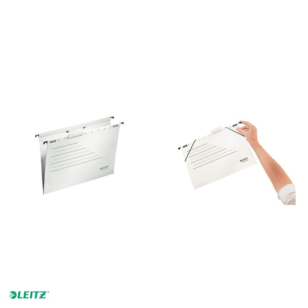Dosar suspendabil Leitz Alpha Active, carton 225 g/mp, A4, alb [4]