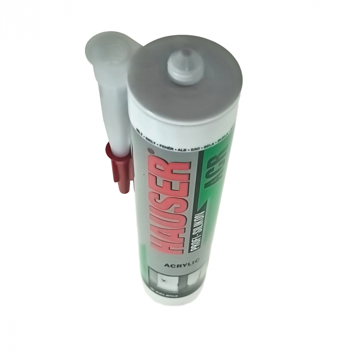 Etansant acrilic pentru usi si ferestre, Hauser 18432, 260ml, alb [2]