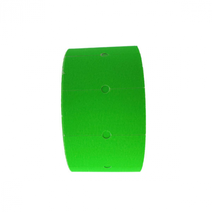 Etichete de pret autoadezive 21x12mm, verzi , la rola [2]