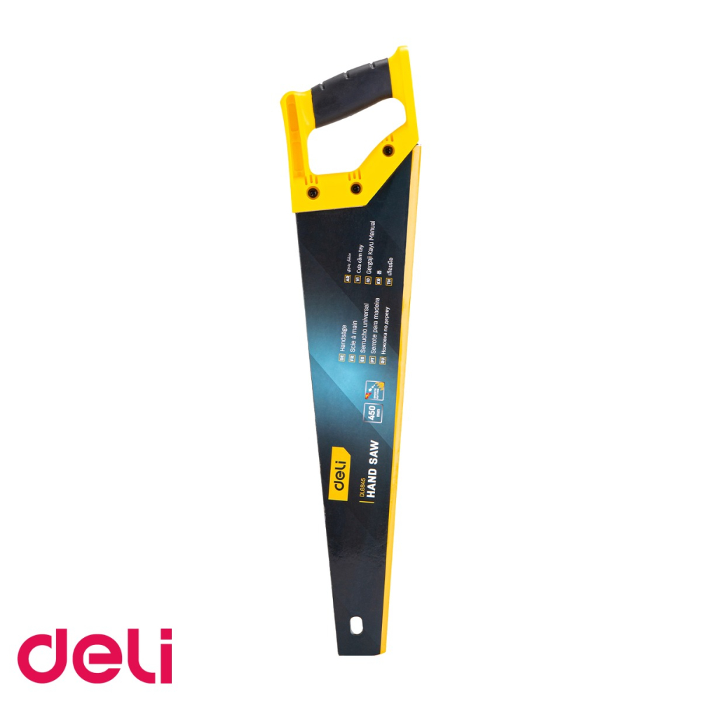 Fierastrau pliabil Deli, 45 cm, zimti pe trei laturi, pentru gradinarit si taiere ramuri [4]