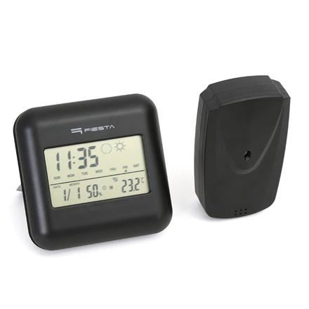 Statie Meteo Fiesta Lcd, Indoor,Outdoor,Wireless Black [42292] - FSTT03 [2]