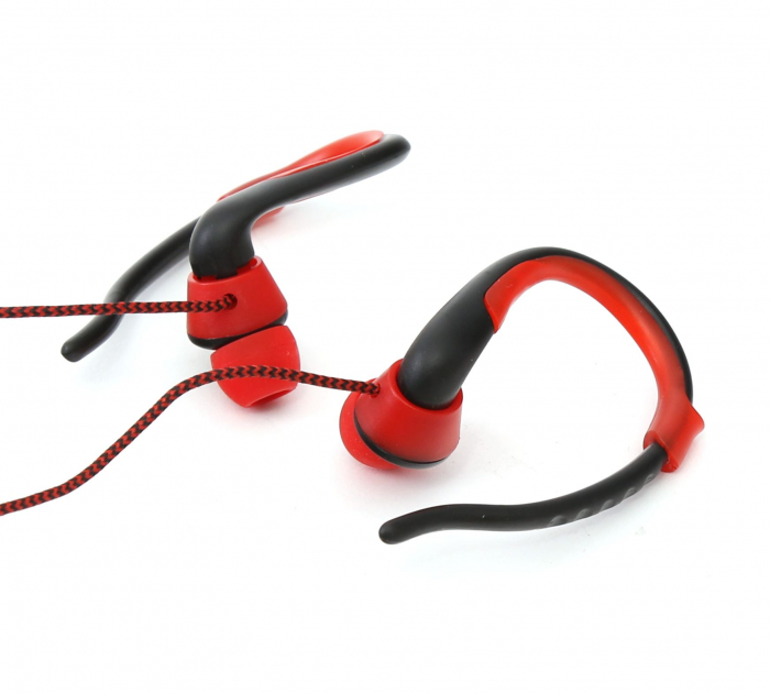 Casti Fiesta Bluetooth +Selfie Shuttes, rosii [3]