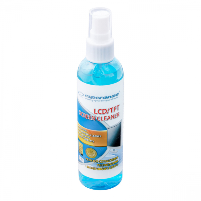 Flacon cu 100 ml de lichid de curatare anti-static, Esperanza 76681, pentru ecrane LCD / TFT [3]