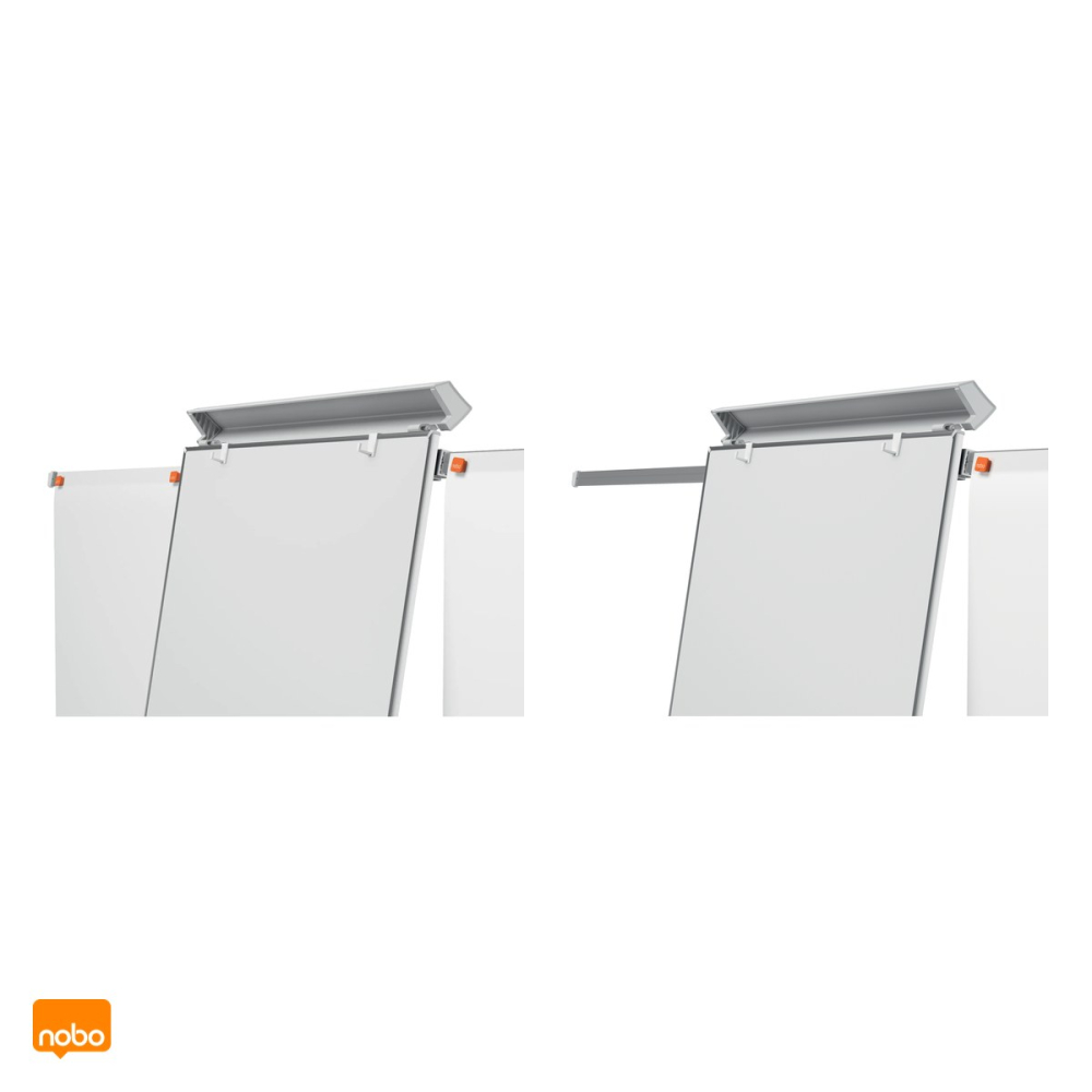 Flipchart magnetic Nobo Classic Nano Clean cu trepied si brate laterale, 69x100 cm [6]