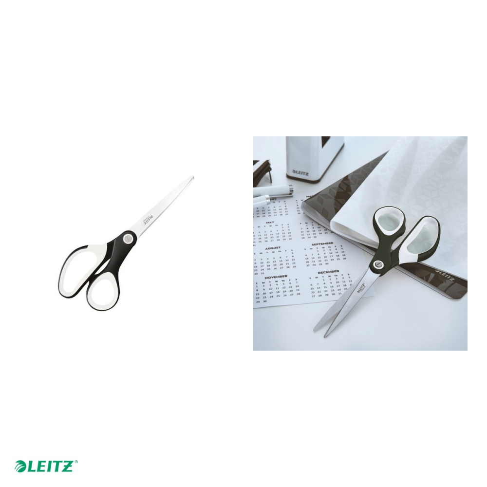 Foarfeca de birou Leitz WOW Titanium, 20.5 cm, negru [4]