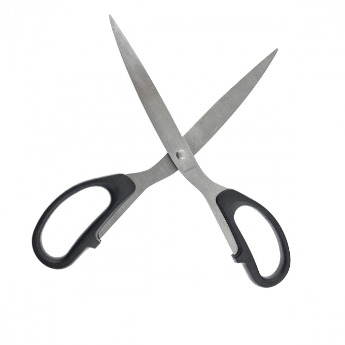 Foarfeca multifunctionala cu manere simetrice negre, model Classic 96010, lungime 21 cm, in blister [4]