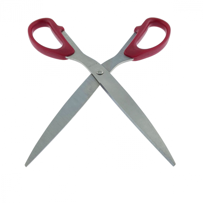 Foarfeca multifunctionala cu manere simetrice rosii, model Classic 96010, lungime 21 cm, in blister [4]
