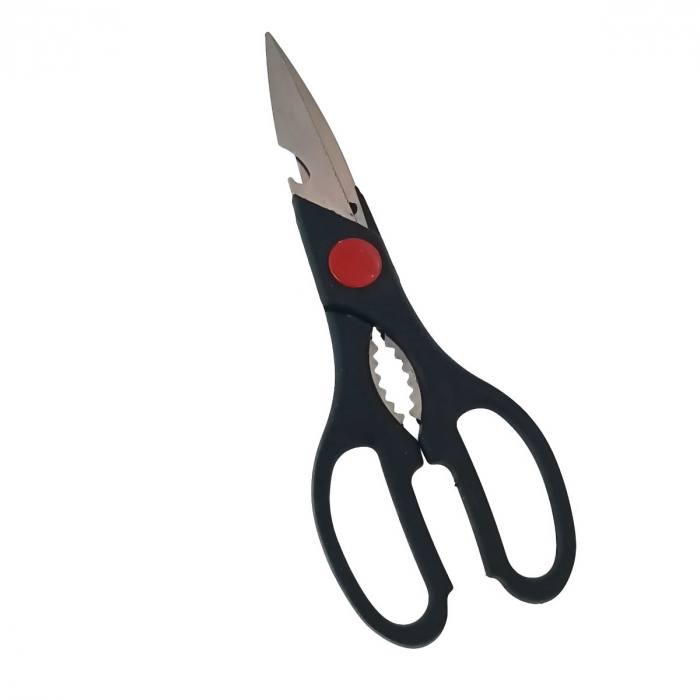 Foarfeca profesionala pentru bucatarie, 205x75x9 mm, neagra [2]