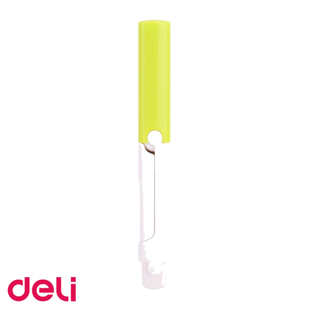 Foarfeca scolara portabila Deli Vivid, varf rotunjit pentru protectie, lama inox, pentru copii [4]