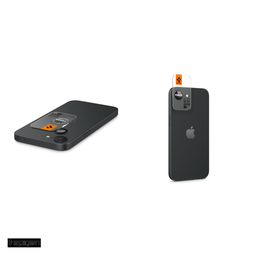 Folie protectie camera pentru iPhone 16e, Spigen, Optik Pro Glas.Tr Ez Fit [5]