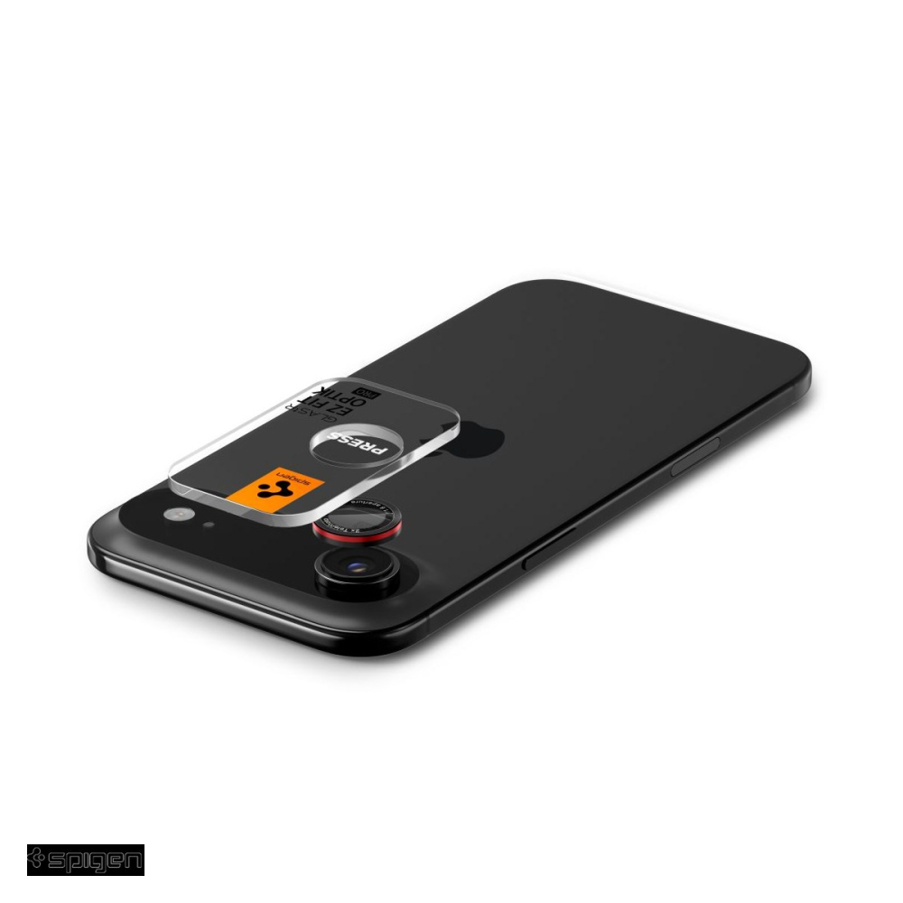 Folie protectie camera pentru iPhone 17 Air, Spigen, Optik Pro L-Series Glas.Tr Ez Fit [5]