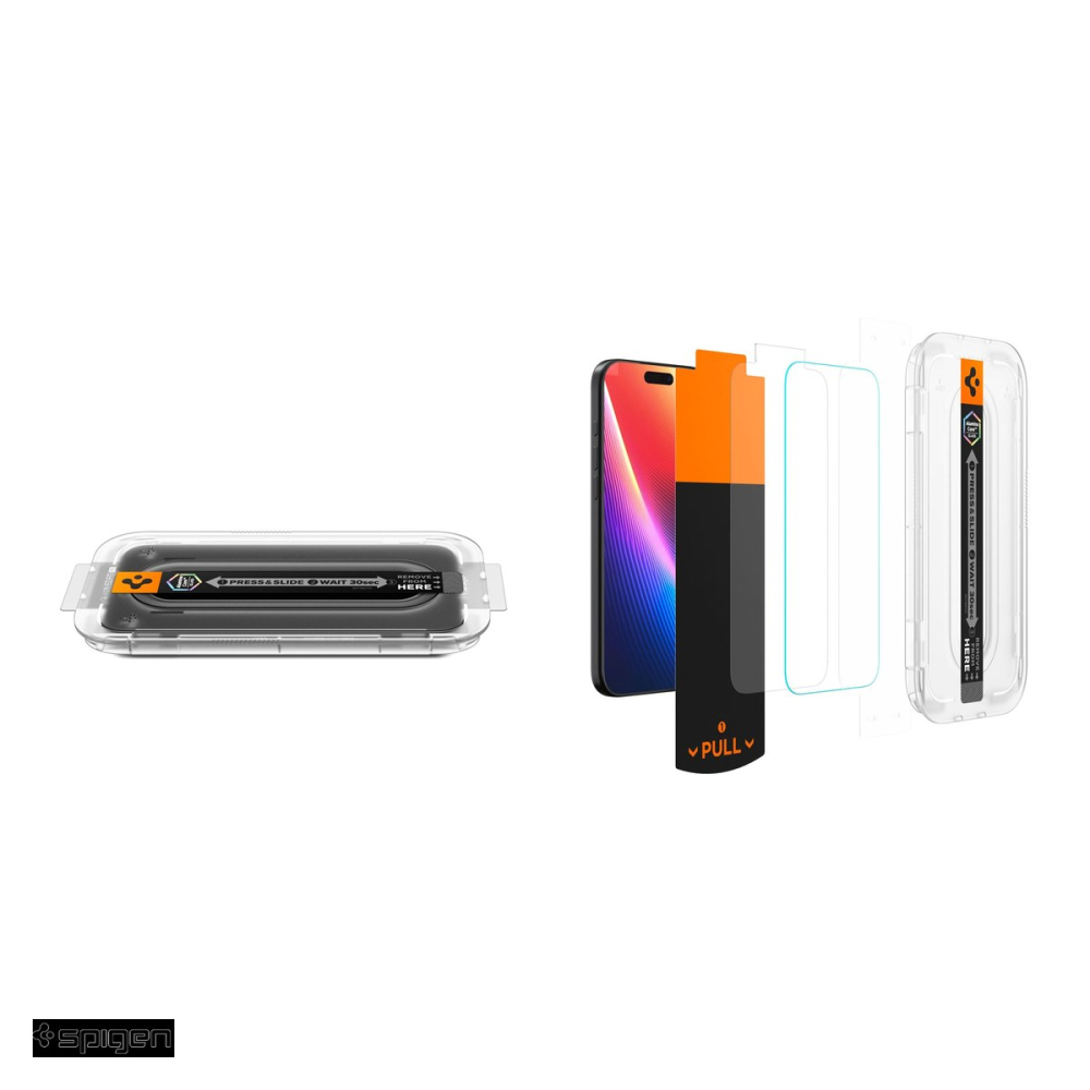 Folie sticla temperata pentru iPhone 16 Pro Max, Spigen, Glas.Tr Ez Fit Pro [5]
