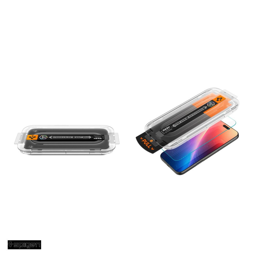 Folie sticla temperata pentru iPhone 17 Air, Spigen, Glas.Tr Ez Fit Pro [5]