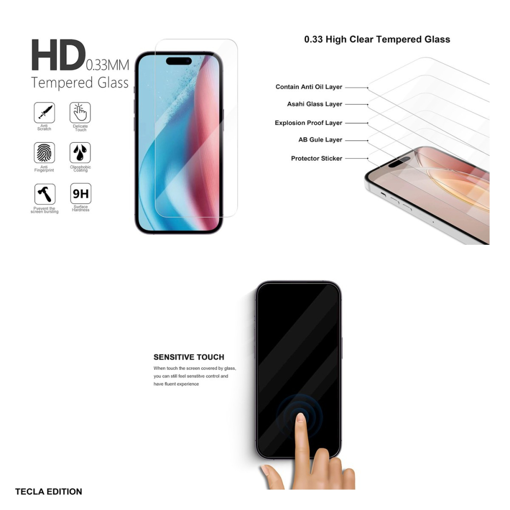 Folie sticla temperata pentru Oppo A40, 2.5D, 0.33 mm, Premium [4]
