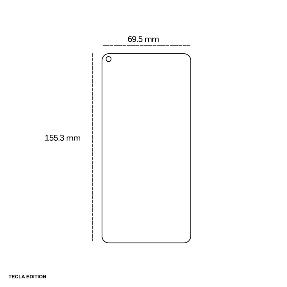 Folie sticla temperata pentru Oppo A52, 2.5D, 0.3 mm, 9H [4]