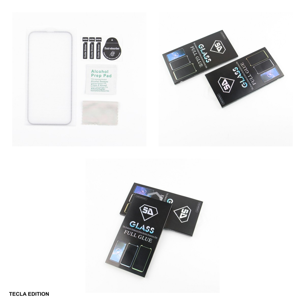 Folie sticla temperata pentru Oppo Reno 12F / 12FS, 5D, 0.33 mm, Negru [4]