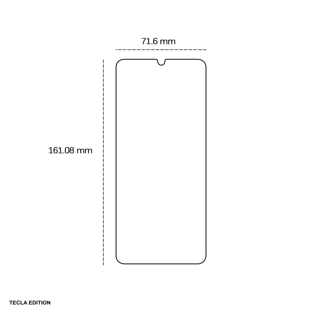 Folie sticla temperata pentru Samsung Galaxy A05, 2.5D, 0.3 mm, 9H [4]