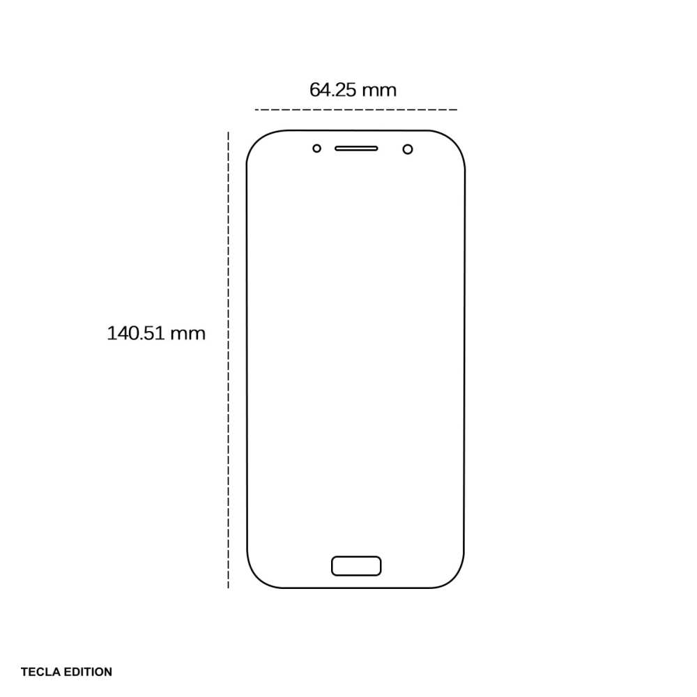 Folie sticla temperata pentru Samsung Galaxy A5, 2.5D, 0.3 mm, 9H [4]