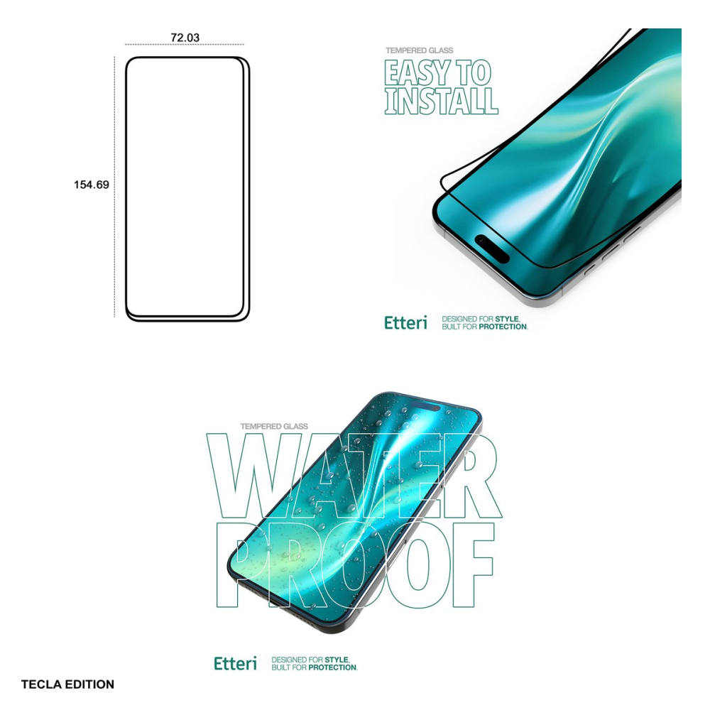 Folie sticla temperata pentru Samsung Galaxy S24 Plus, 9D, 9H, Etteri [4]