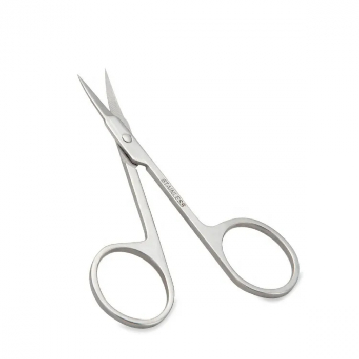 Forfecuta cosmetica, J47-V11 00013, unghii si par facial, 90 mm, argintie [2]
