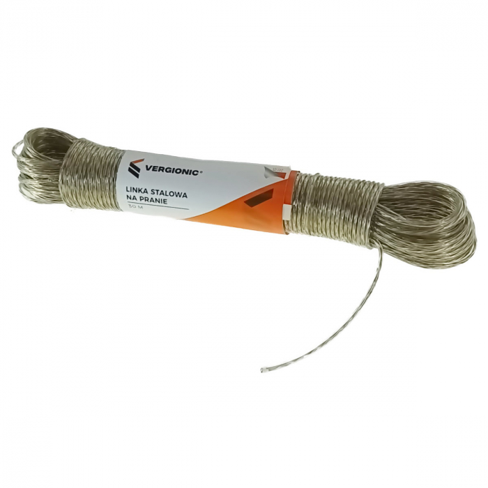 Sfoara rufe cu lungime de 30 m, din otel izolat, grosime 2mm, 41547, transpareta [2]